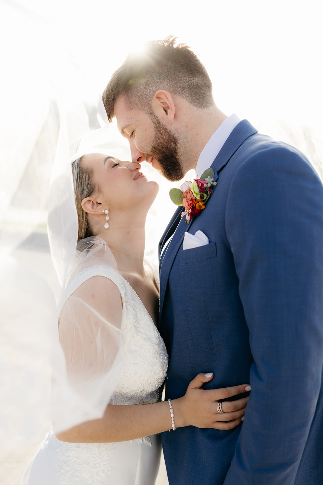 wedding portrait at arbor at the port in rochester ny